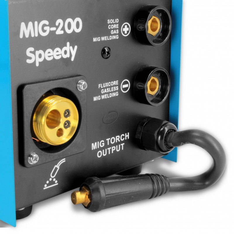 Ηλεκτροκόλληση MIG 200 Speedy 200A inverter 5kg spool